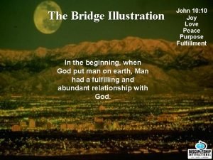 Jesus bridge illustration