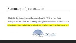 Unemployment ny