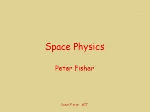 Peter fisher physics