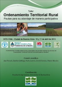 Taller Ordenamiento Territorial Rural Pautas para su abordaje