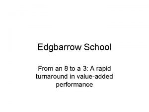 Edgbarrow sixth form