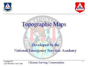 Measuring distance map