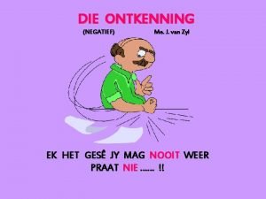 Ontkennende vorm oefeninge