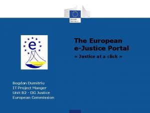 European ejustice portal