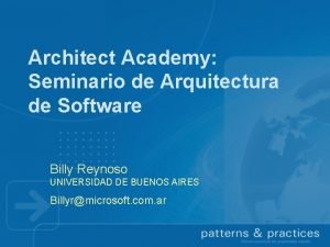 Billy software