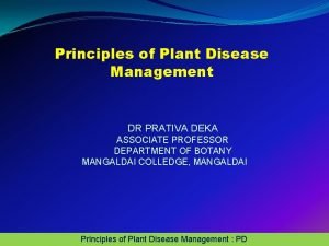 Methods of plant disease management