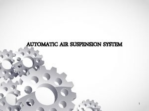 Automatic air suspension system