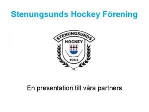 Stenungsunds hockey