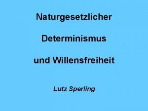 Lutz sperling