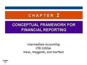 Intermediate accounting chapter 2