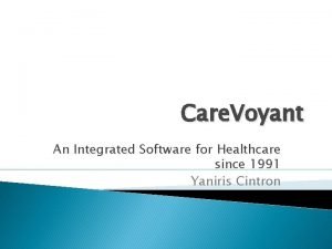 Care voyant