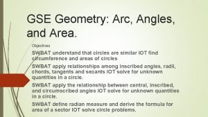 Gse geometry