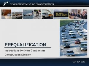 Txdot prequalified contractors