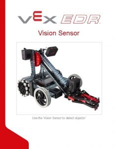 Vexcode vision sensor