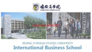 Beijing foreign studies university accommodation