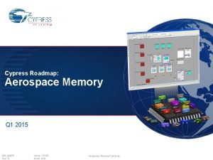 Cypress Roadmap Aerospace Memory Q 1 2015 001