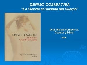 Libro dermocosmiatria pdf