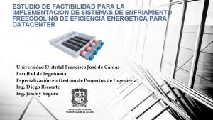 ESTUDIO DE FACTIBILIDAD PARA LA IMPLEMENTACIN DE SISTEMAS