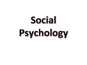 Aristotle social psychology
