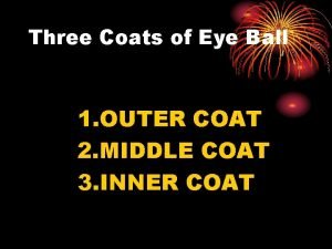Three Coats of Eye Ball 1 OUTER COAT