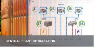 Johnson controls chiller plant optimization