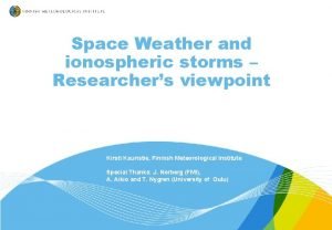 Ionosphere Ionosphere