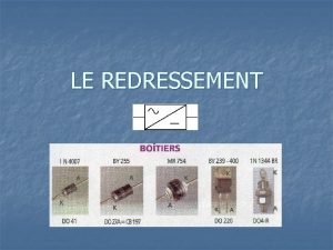 Redressement double alternance filtrage fonctionnement