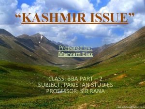 Quotes on kashmir issue