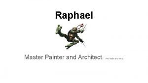 Raphael mudge