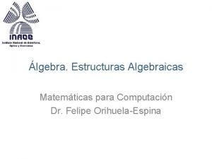 Estructuras algebraicas us