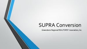 Greensboro realtor association