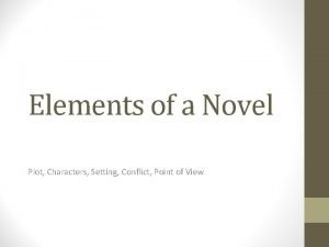 Parallel plot short story examples