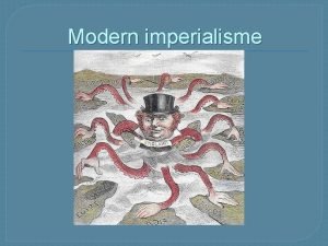 Modern imperialisme