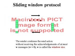 Sliding window protocol definition Sliding window protocol definition
