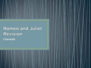 Juliet character development