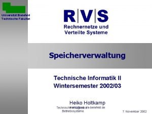 Mmu informatik Mmu informatik