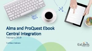 Alma integration profile