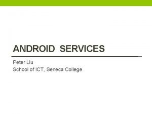 Ict seneca