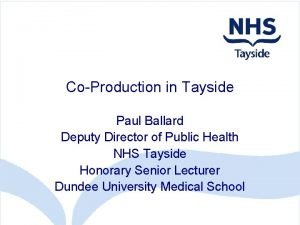 Dr paul ballard