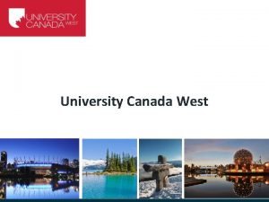 University canada west dli number