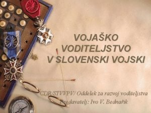 Slovenski voditelji