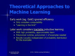 Pac learning model in machine learning