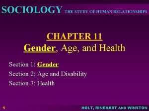 Sociology of disability