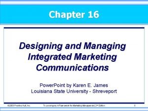 Designing and managing integrated marketing communications Designing and managing integrated marketing communications
