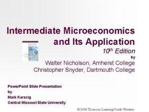 Uses of microeconomics