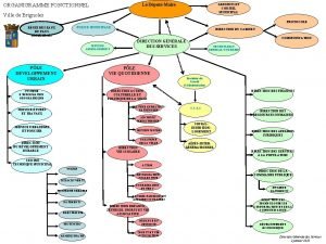 Organigramme structurel et fonctionnel