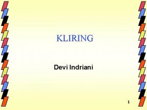 Proses kliring