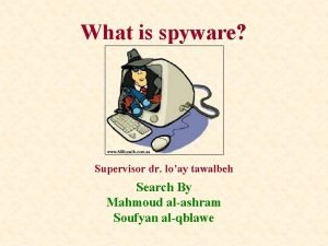 Spyware dr