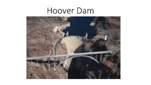 Hoover Dam On the Colorado River between Nevada