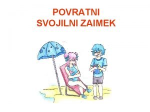 Povratno svojilni zaimek